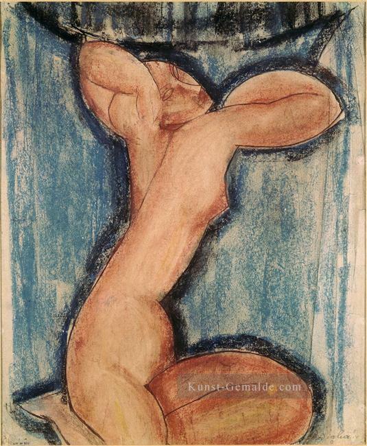 Karyatide 1911 Amedeo Modigliani Ölgemälde
